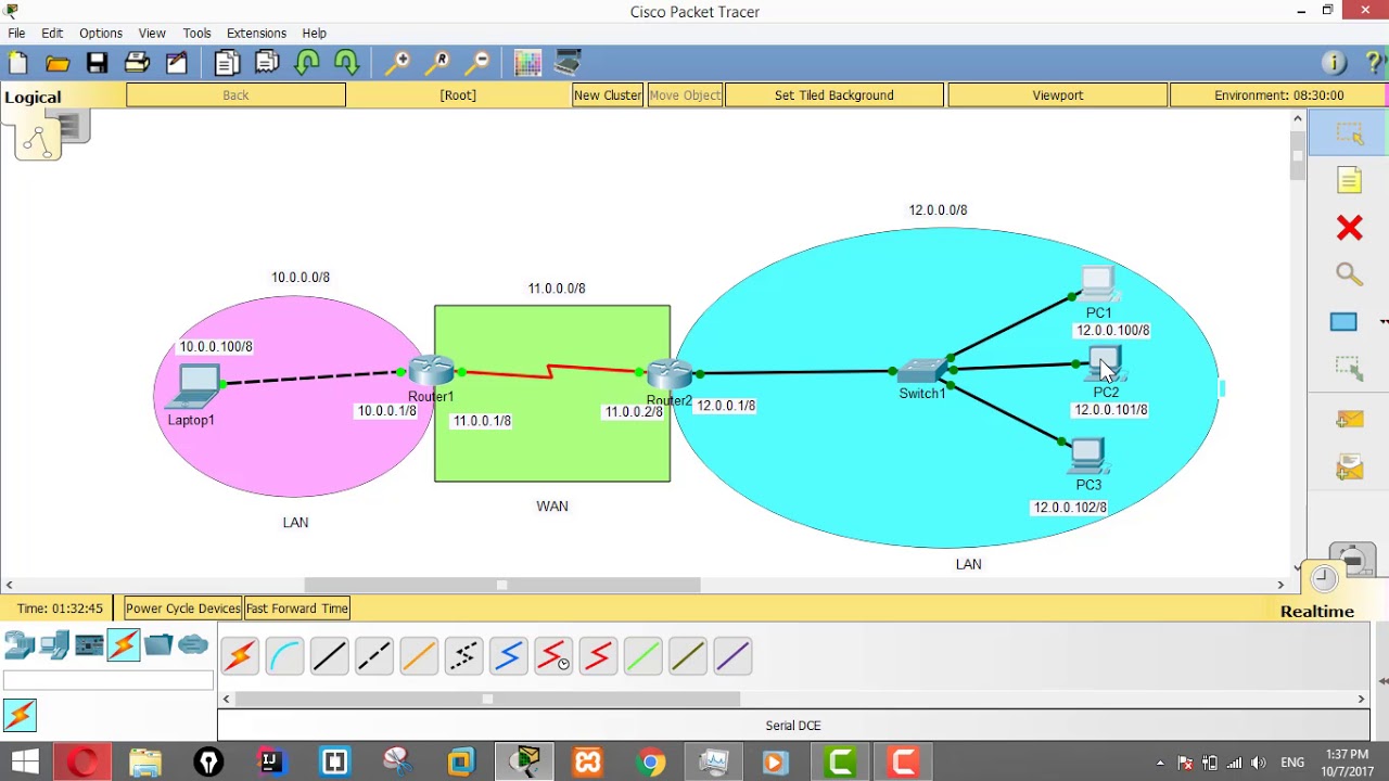 5.3.1.3 packet tracer lab